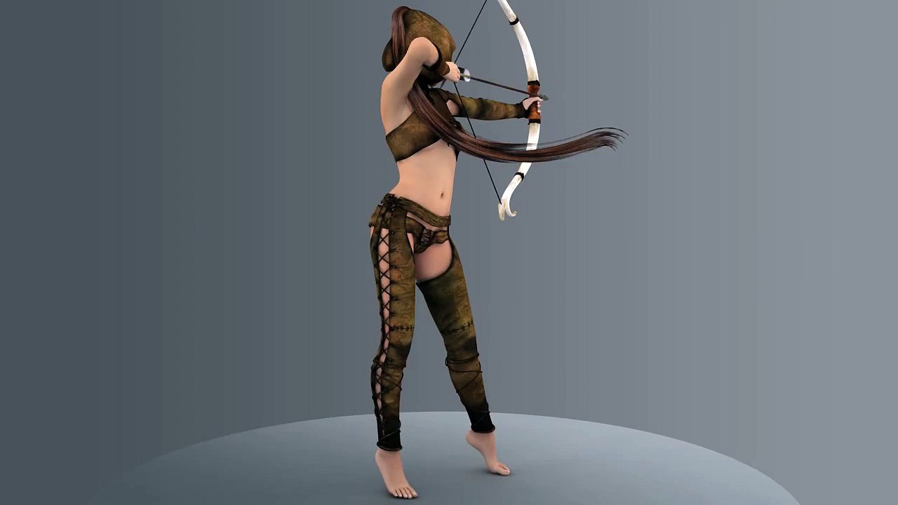 Iron Man 3D Test Animation CGI Effects - Superman, Fantasy Girl