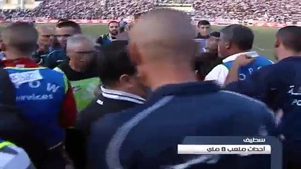 تغطية شاملة لاعتداءات الامن ومسؤولي الفريق الجزائري على البعثة الرجاوية