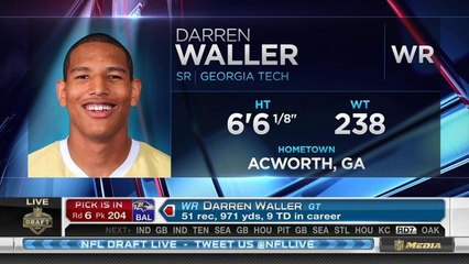 Ravens pick Waller No. 204