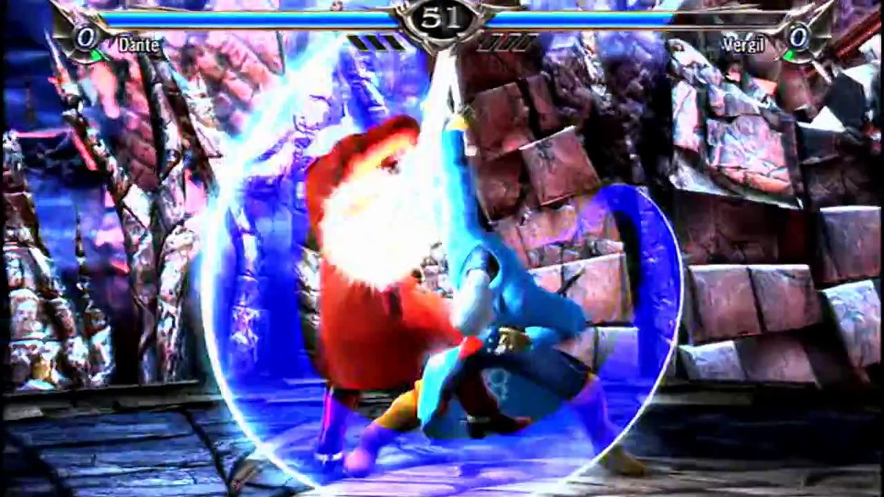 Soul Calibur 5 -  Devil May Cry DANTE vs. VERGIL