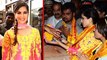 Sunny Leone Visits Siddhivinayak Temple - The Bollywood