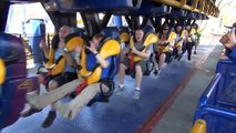 Batman The Ride Roller Coaster POV Six Flags Mexico Vekoma SLC On-Ride