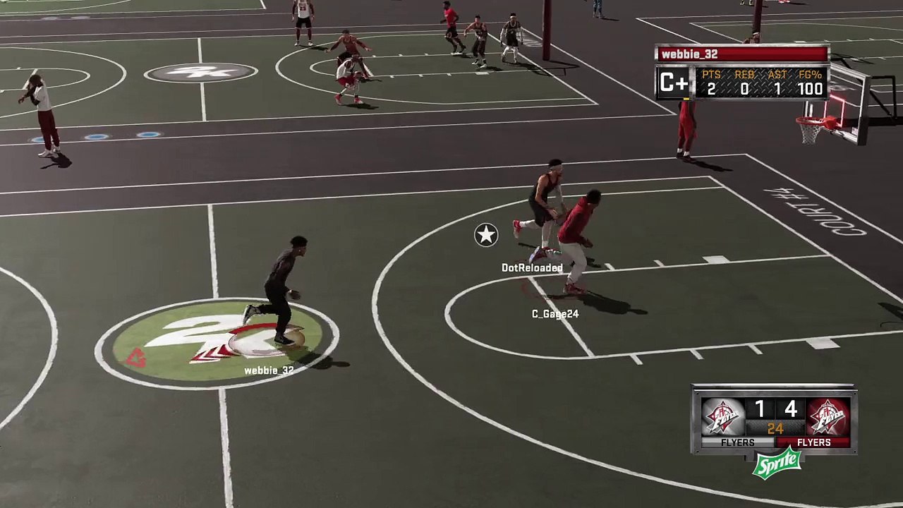 Off Backboard