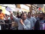 فاصل غنائي في مسيرة لأنصار الرئيس المعزول بمدينة نصر