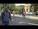 الأمن يفرق طلاب «الإخوان» بالغاز أمام جامعة القاهرة