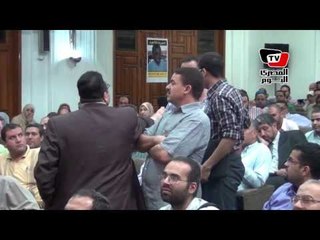 مشادات بين اطباء الاخوان و«عمومية الأطباء»، «مينا»: هيفرضوا الحراسة على النقابة