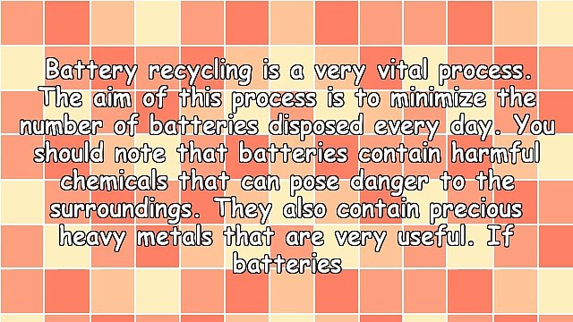The Benefits Of Battery Recycling Phoenix