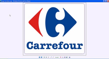 How to Make Carrefour Logo With Adobe Illustrator, Create Carrefour Logo
