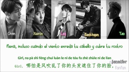 EXO-K  'Beautiful' (美) Chinese Version [Esp-PinYin-Chinese]