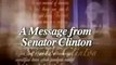 HILARY CLINTON  - MESSAGE TO SEVENTH DAY ADVENTIST - SDA
