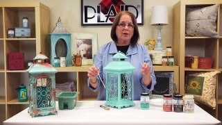 FolkArt Home Decor_ How to Create A Faux Patina Finish With Donna Dewberry