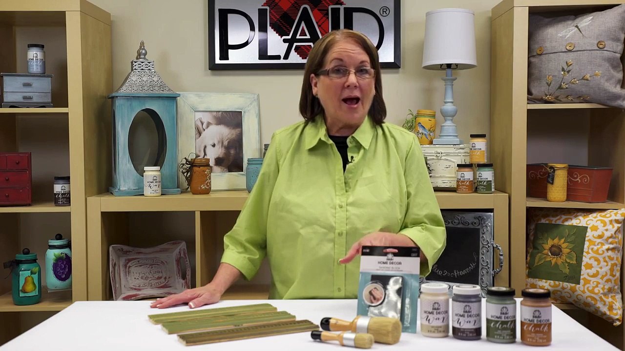 FolkArt Home Decor_ How To Use Antique Wax