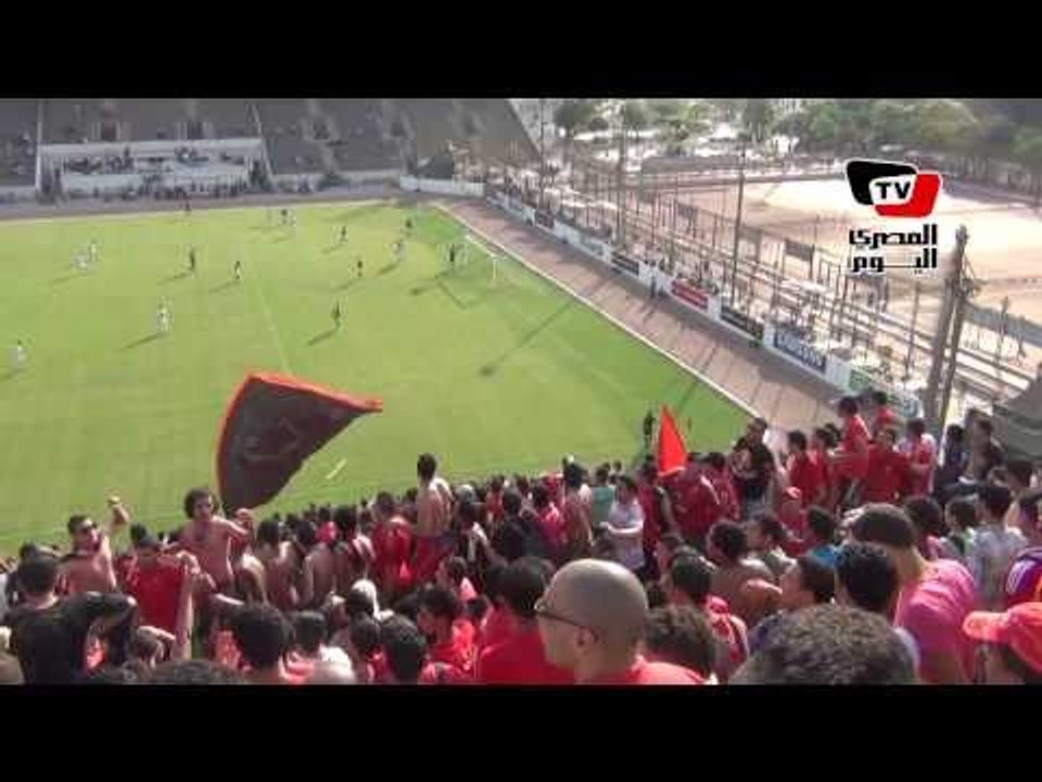 ألتراس أهلاوي يشعل مبارة «شبين» استعدادا لـ«ليوبار»