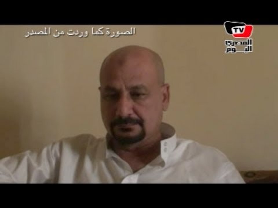 صفوت حجازي هادئاً بعد القبض عليه