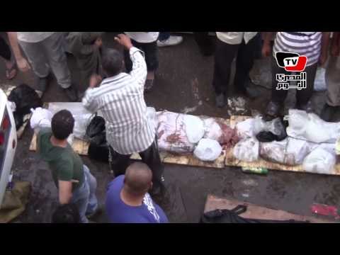 جثث فض اعتصام «رابعة والنهضة» على رصيف مشرحة زينهم
