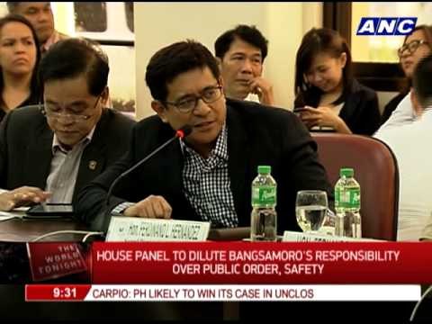 What lawmakers want changed in Bangsamoro Basic Law