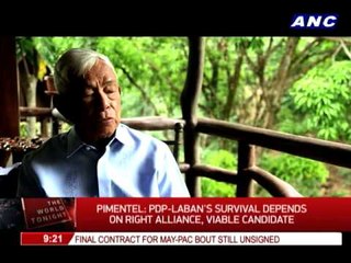 Pimentel: No money for PDP-Laban chapters nationwide