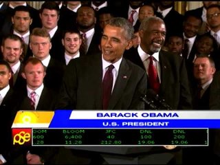 Obama congratulates Ohio State on championship