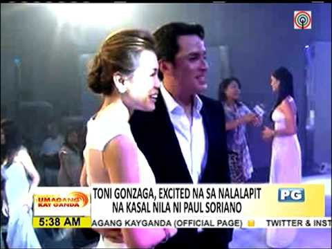 'Simple' wedding for Toni, Paul