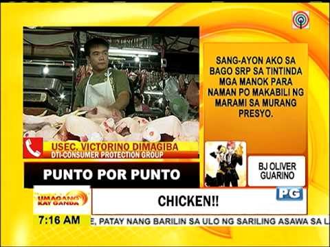 PUNTO POR PUNTO: Sang-ayon ba kayo sa bagong SRP ng manok?