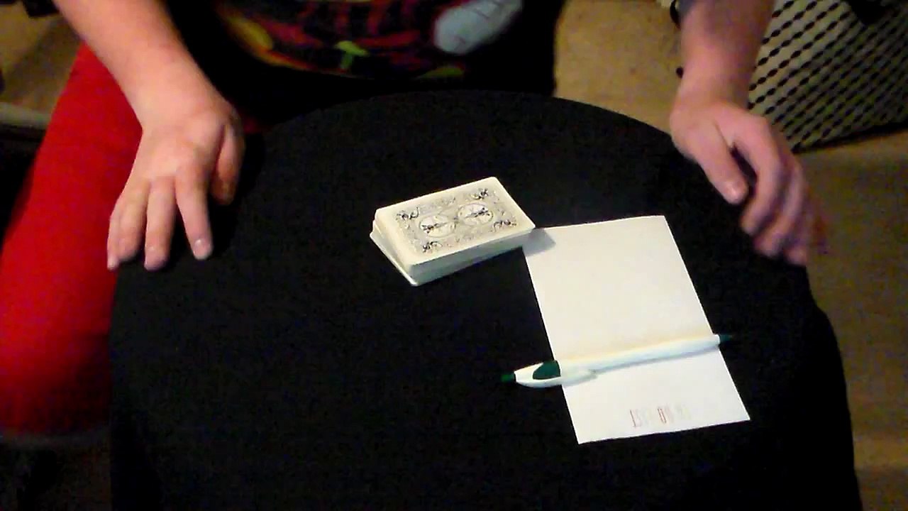 AX3 card trick tutorial