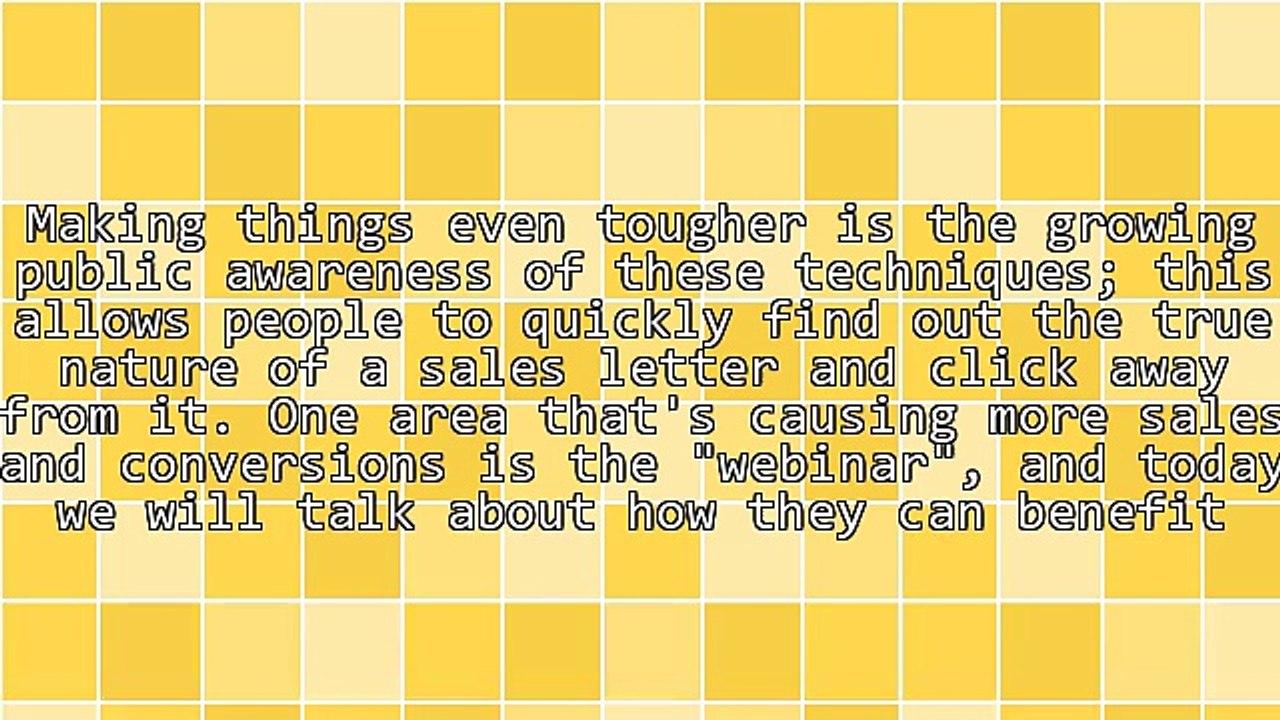 Generate Online Profits By Using Webinars