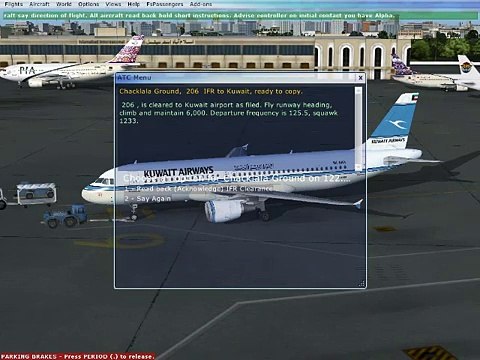 FSX Kuwait Airways Islamabad to Kuwait