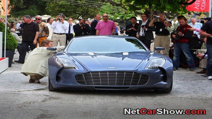 White Aston Martin One-77 - AutoTrader Motor Show