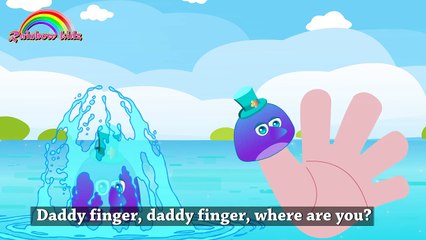 dolphin finger family | daddy finger daddy finger