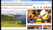 Amateur Discovery Of PERFECT Submerged PYRAMID (Azores) - Media Noticeably Silent