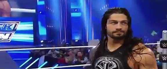 kane vs roman reigns WWE Smackdown 30 April 2015