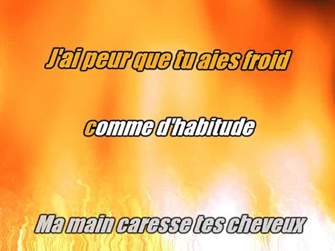 KARAOKE MICHEL SARDOU - Comme d'habitude [LIVE BERCY 1991]
