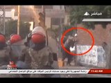 التليفزيون المصري يذيع لقطات أخرى لـ«اشتباكات الحرس الجمهوري»