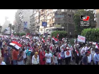 مسيرة «مصطفى محمود»: «يا أمريكا لمّي كلابك»