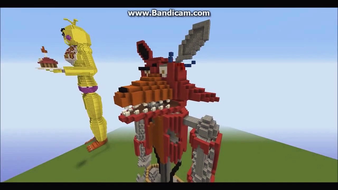 Minecraft Build Showcase: Five Nights at Freddy's 2 foxy - video ...