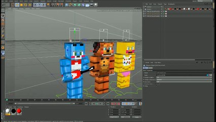 Minecraft Fnaf 2 render
