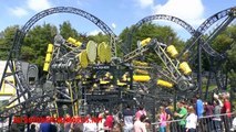 The Smiler roller-coaster opening day footage 31/5/2013 at Alton Towers in HD