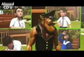 Commander Safe Guard Cartoon Back To School