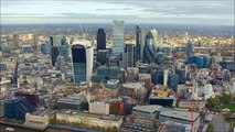London City Skyline - Amazing aerial view!