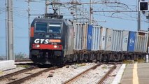 E483 053 GTS Rail per TCS 58025/58026 Bari Lamasinata-San Ferdinando, in transito a Bitetto!