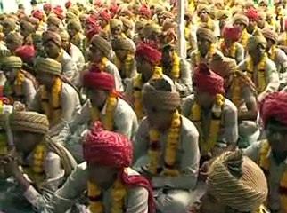 Narmada Zankhvav Samuh Lagna by Gujarat CM