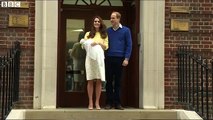 Royal baby- Royal couple leave hospital with baby princess