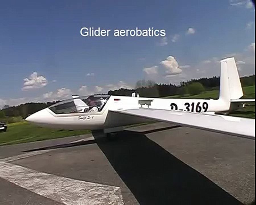 Glider aerobatics