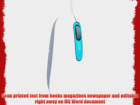Zcan Scanner Mouse Swipe to Scan to Excel / Document / Images with OCR MAC or Windows Compatible