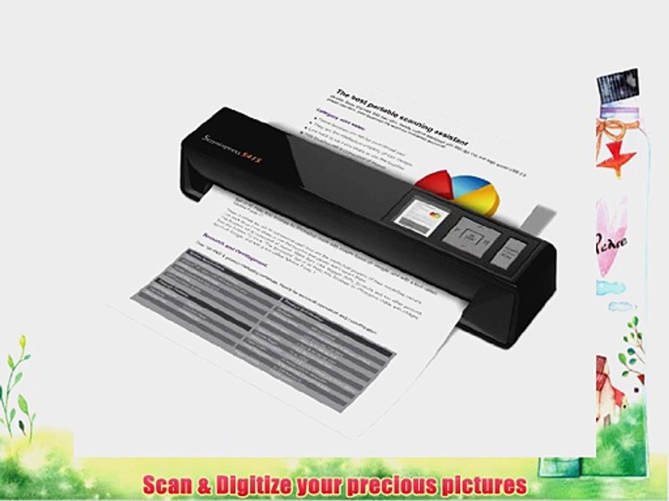 Mustek ScanExpress S415 Photo/Document Scanner with 1.5-Inch Display