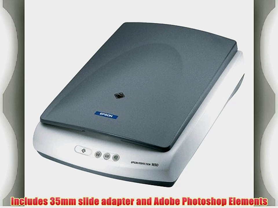 Epson Perfection 1650 Photo Flatbed Scanner