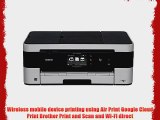 Brother Printer MFCJ4620DW Wireless Color Photo Printer with Scanner Copier and Fax