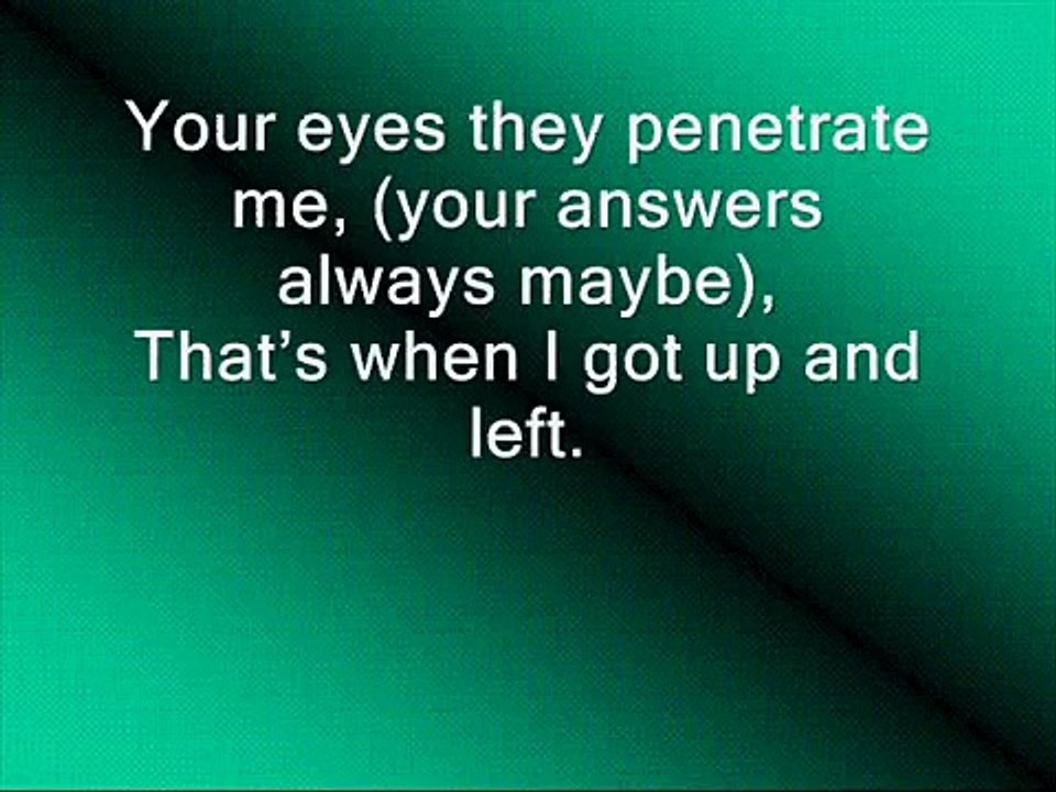 Rise Against - Like The Angel