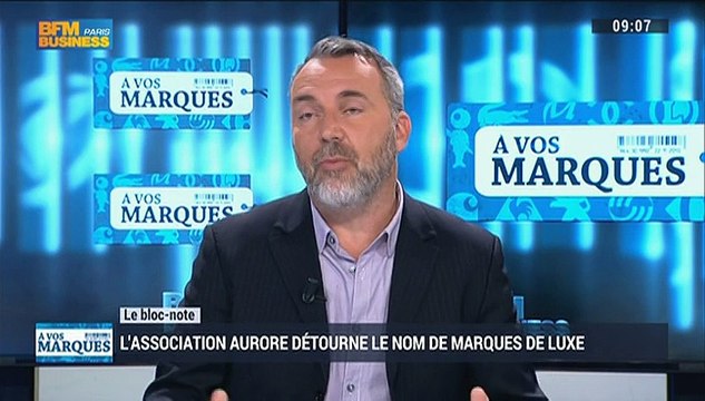 Pour aider les sans-abris, l'association Aurore détourne le nom des marques de luxe: Valéry Pothain, Frank Tapiro et Vincent Leclabart (1/3) - 03/05