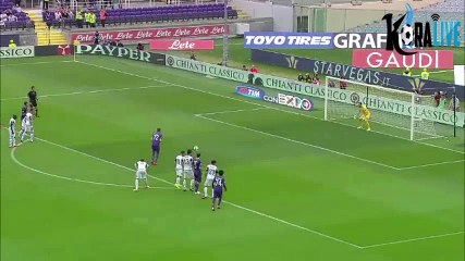 Fiorentina 3 - 1 Cesena أهداف مباراة فيورنتينا و تشيزينا